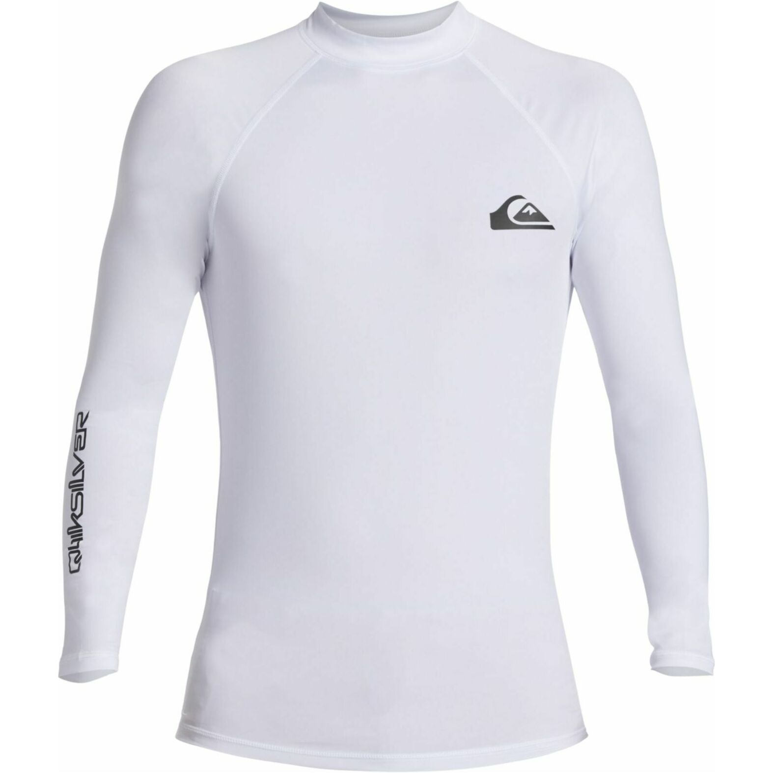 2026 Quiksilver Mens Everyday UV50 Long Sleeve Rash Vest AQYWR03131 - White